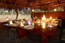 Reitsafari Botswana Tuli Two Mashatus Camp Diner
